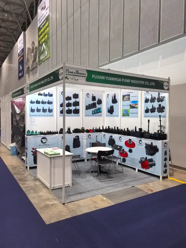 Fujian Yuanhua Pump Industry Co., Ltd. a exposé au Saigon Exhibition & Convention Center - SECC